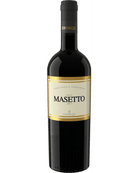Rotwein Gran Masetto 2019 von Cantina Endrizzi, edler dunkler Wein in einer Flasche mit Etikett, ideal für Weinliebhaber
