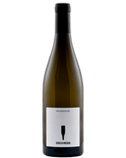 Weißwein Sauvignon Blanc 2025 von Erich Meier, AOC Zürich, Flasche mit hellem Wein in Weinglas, frischer Weißwein.